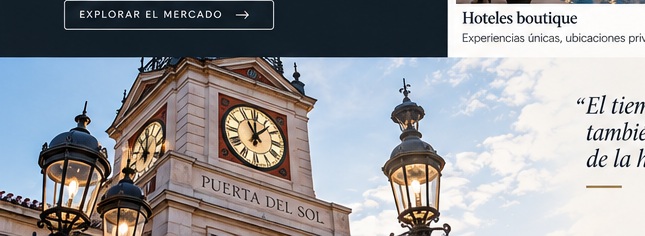 Ilustración editorial inspirada en Puerta del Sol